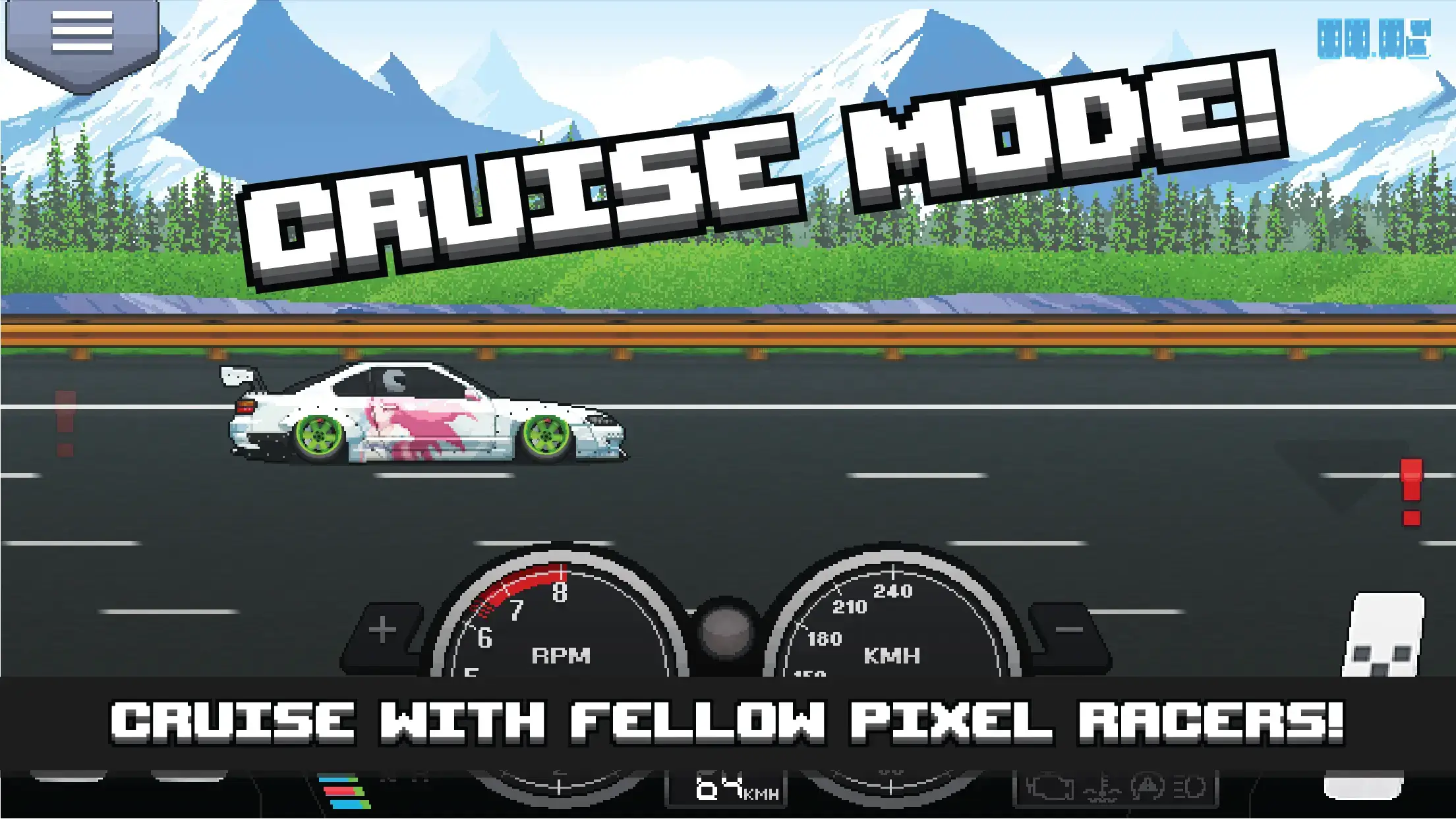 Pixel Car Racer MOD APK