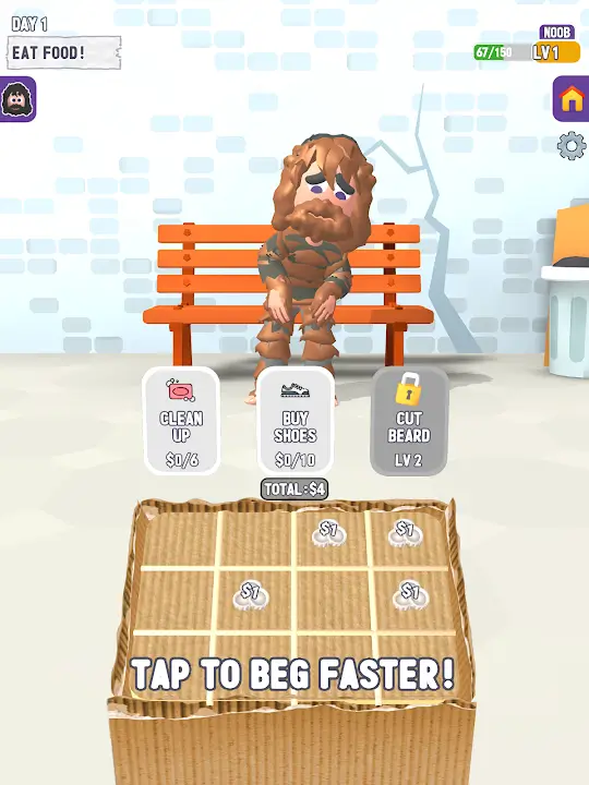 Begging Life MOD APK