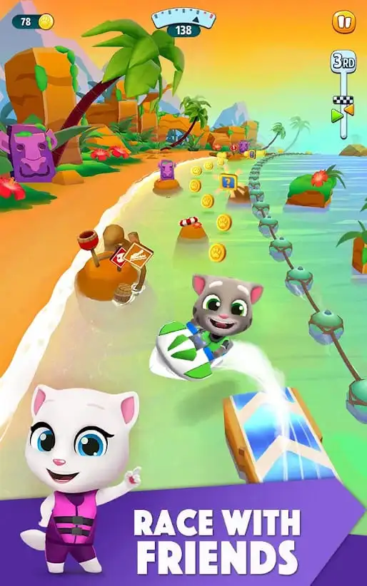 Talking Tom Jetski 2 MOD APK