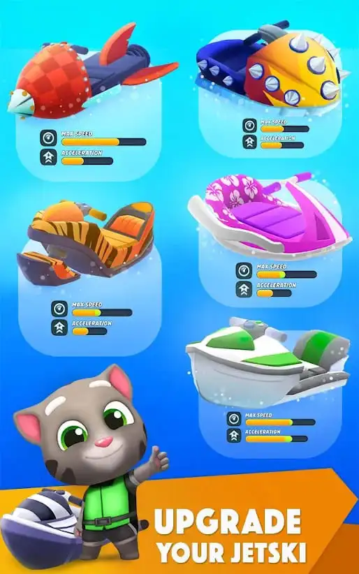 Talking Tom Jetski 2 MOD APK