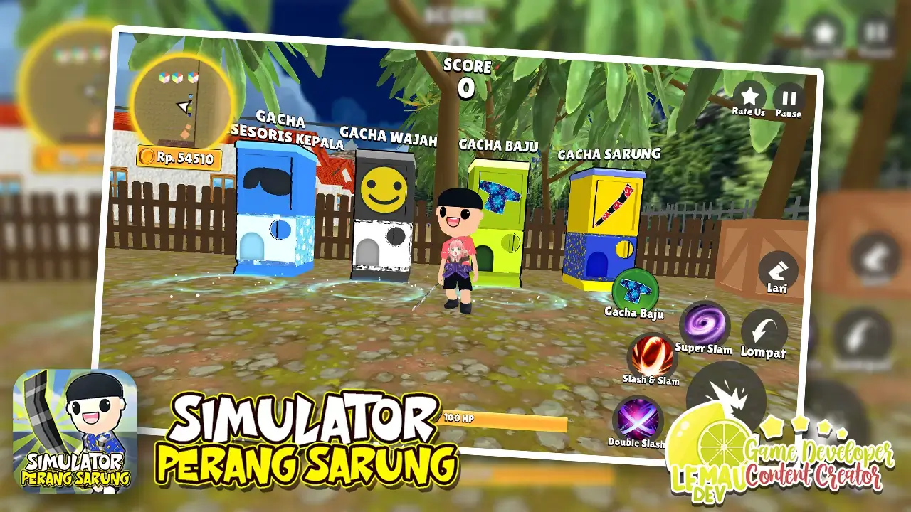 Simulator Perang Sarung 3D MOD APK