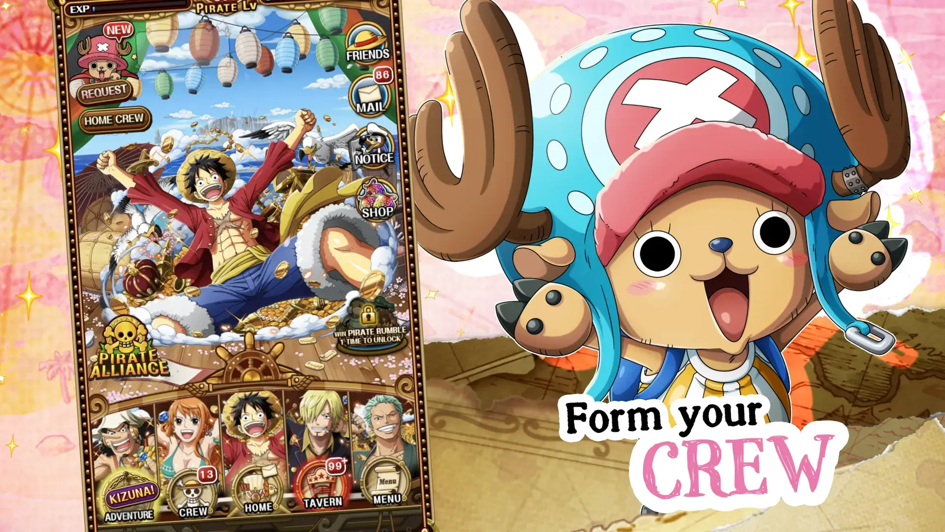 ONE PIECE TREASURE CRUISE MOD APK