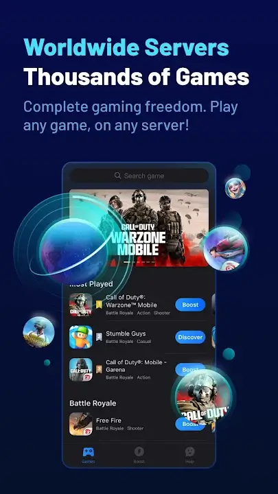 GearUP Game Booster MOD APK